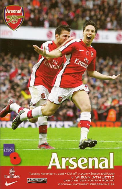 Arsenal FC v Wigan Athletic FC